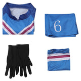 Anime Blue Lock Charles Chevalier Blue Team Uniform Cosplay Costume Outfits Halloween Carnival Suit