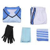 Anime Blue Lock Nagi Seishiro Blue Team Uniform Cosplay Costume Outfits Halloween Carnival Suit