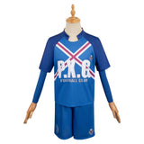 Blue Lock Rin Itoshi Blue Team Uniform Cosplay Costume Outfits Halloween Carnival Suit