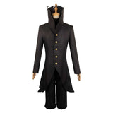 Anime Dandadan Ken Takakura Black Outfit Cosplay Costume Outfits Halloween Carnival Suit