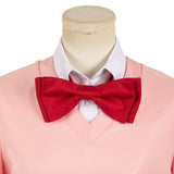 Anime Dandadan Momo Ayase Women Pink Uniform Dress Cosplay Costume Outfits Halloween Carnival Suit