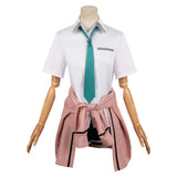 Anime Days with My Stepsister Saki Ayase Women Pink Outfit Cosplay Costume Outfits Halloween Carnival Suit