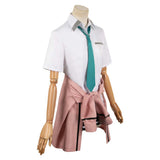 Anime Days with My Stepsister Saki Ayase Women Pink Outfit Cosplay Costume Outfits Halloween Carnival Suit