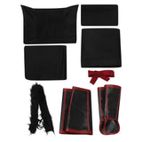 Anime Delicious in Dungeon Izutsumi Women Black Outfit Cosplay Costume Outfits Halloween Carnival Suit