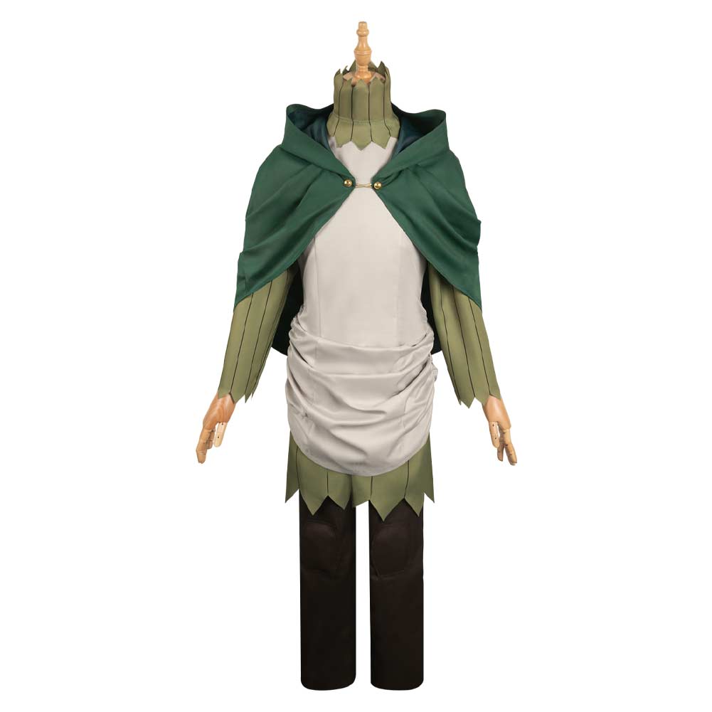 Mithrun Delicious in Dungeon Mithrun Green Outfit Cosplay Costume Outfits Hall ...