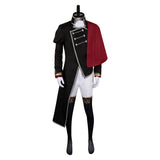 Anime Delico's Nursery Gerhard Fra Black Outfit Cosplay Costume Outfits Halloween Carnival Suit