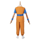 Anime Dragon Ball DAIMA 2024 Son Goku Kids Children Yellow Outfit Cosplay Costume