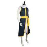 Anime Fairy Tail Natsu Dragneel Blue Outfit Cosplay Costume Outfits Halloween Carnival Suit