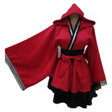 Anime Fullmetal Alchemist Edward Elric Women Red Dress Cosplay Costume Outfits Halloween Carnival Suit