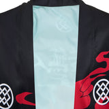 Anime Girls Band Cry 2024 Nina Iseri Black Haori Coat Cosplay Costume Outfits Halloween Carnival Suit