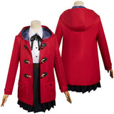 Anime Girls Band Cry 2024 Nina Iseri Women Red Outfit Cosplay Costume Outfits Halloween Carnival Suit