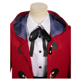 Anime Girls Band Cry 2024 Nina Iseri Women Red Outfit Cosplay Costume Outfits Halloween Carnival Suit