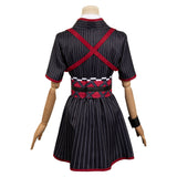 Anime Girls Band Cry 2024 Subaru Awa Black Dress Cosplay Costume Outfits Halloween Carnival Suit