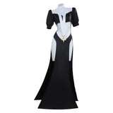 Anime Gushing over Magical Girls Sister Gigant Women Black Dress Cosplay Costume Outfits Halloween Carnival Suit