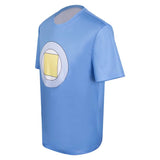 Anime Haikyu!! Kuroo Tetsurou Blue T-shirt Cosplay Costume Outfits Halloween Carnival Suit