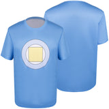 Anime Haikyu!! Kuroo Tetsurou Blue T-shirt Cosplay Costume Outfits Halloween Carnival Suit