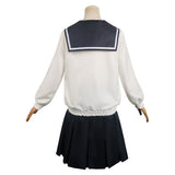 Anime How to Become Ordinary Yuki Osanai Women White Uniform Dress Cosplay Costume