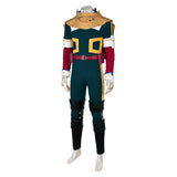 Anime Izuku Midoriya Green Jumpsuit Full Set Outfit Cosplay Costume Outfits Halloween Carnival Suit