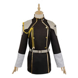 Kaiju No. 8 Soshiro Hoshina Black Coat Cosplay Costume Outfits Halloween Carnival Suit