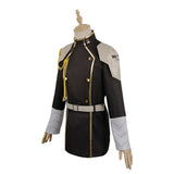 Anime Kaiju No. 8 Soshiro Hoshina Black Coat Cosplay Costume Outfits Halloween Carnival Suit