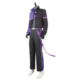 Anime Kaiju No. 8 Soshiro Hoshina Purple Outfit Cosplay Costume Outfits Halloween Carnival Suit