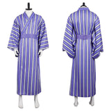Anime Kaiju No. 8 Soshiro Hoshina Purple Robe Cosplay Costume Outfits Halloween Carnival Suit