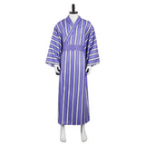 Anime Kaiju No. 8 Soshiro Hoshina Purple Robe Cosplay Costume Outfits Halloween Carnival Suit