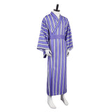 Anime Kaiju No. 8 Soshiro Hoshina Purple Robe Cosplay Costume Outfits Halloween Carnival Suit