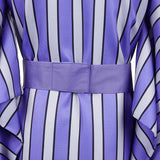 Anime Kaiju No. 8 Soshiro Hoshina Purple Robe Cosplay Costume Outfits Halloween Carnival Suit