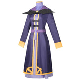 Anime Konosuba: God's Blessing on this Wonderful World! Wiz Women Purple Outfit Cosplay Costume