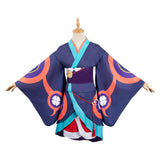 Mononoke Kusuriuri Medicine Seller Blue Kimono Cosplay Costume Outfits Halloween Carnival Suit