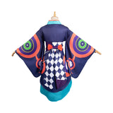 Anime Mononoke Kusuriuri Medicine Seller Blue Kimono Cosplay Costume Outfits Halloween Carnival Suit