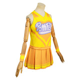 Anime Na Nare Hana Nare Anna Aveiro Kanata Misora Suzuha Obunai Women Yellow Dress Cosplay Costume