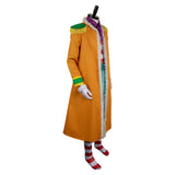 Anime One Piece Buggy Yellow Outfit Cosplay Costume Outfits Halloween Carnival Suit
