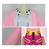 Anime One Piece Donquixote Doflamingo Women Pink Outfit Cosplay Costume Outfits Halloween Carnival Suit