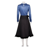 Anime Ookami to Koushinryou Holo Women Blue Dress Cosplay Costume Outfits Halloween Carnival Suit