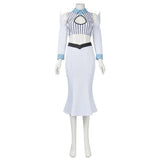 Anime Orihime Inoue Women White Dress Set Cosplay Costume Outfits Halloween Carnival Suit