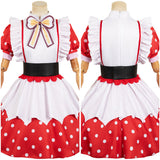 Anime Oshi no Ko Season 2 Arima Kana Women Red Dress Cosplay Costume Outfits Halloween Carnival Suit