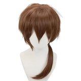 Rurouni Kenshin Kenshin Himura Cosplay Wig Heat Resistant Synthetic Hair Carnival Halloween Party Props