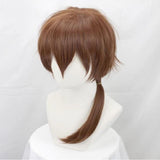 Anime Rurouni Kenshin Kenshin Himura Cosplay Wig Heat Resistant Synthetic Hair Carnival Halloween Party Props