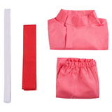 Anime Spirited Away Ogino Chihiro Women Pink Outfit Cosplay Costume Outfits Halloween Carnival Suit