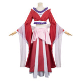 Anime The Apothecary Diaries Maomao Women Red Dress Set Cosplay Costume Outfits Halloween Carnival Suit