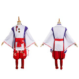 Anime The Elusive Samurai Tokiyuki Hojo Red Outfit Cosplay Costume Outfits Halloween Carnival Suit