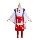 Anime The Elusive Samurai Tokiyuki Hojo Red Outfit Cosplay Costume Outfits Halloween Carnival Suit