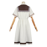 Anime Too Many Losing Heroines! Kaju Nukumizu Women White Dress Cosplay Costume Outfits Halloween Carnival Suit