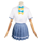 Anime Too Many Losing Heroines! Yanami Anna Women Blue Uniform Cosplay Costume Outfits Halloween Carnival Suit