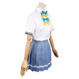 Anime Too Many Losing Heroines! Yanami Anna Women Blue Uniform Cosplay Costume Outfits Halloween Carnival Suit