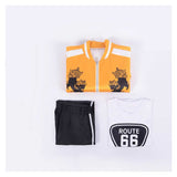 Anime Wind Breaker 2024 Choji Tomiyama Yellow Outfit Cosplay Costume Outfits Halloween Carnival Suit