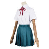 Anime Yakuza Fiancé Raise wa Tanin ga Ii Yoshino Somei Women White Uniform Dress Cosplay Costume