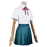 Anime Yakuza Fiancé Raise wa Tanin ga Ii Yoshino Somei Women White Uniform Dress Cosplay Costume